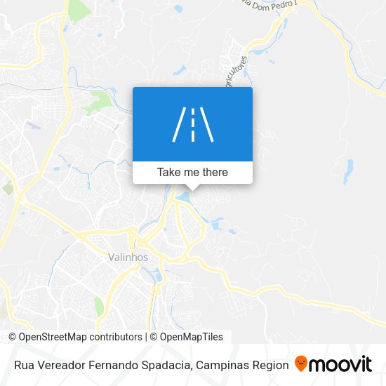 Rua Vereador Fernando Spadacia map