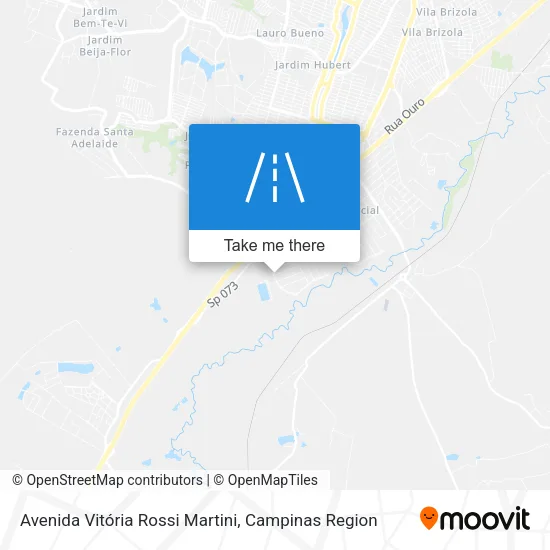 Avenida Vitória Rossi Martini map