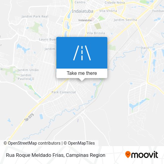 Rua Roque Meldado Frias map