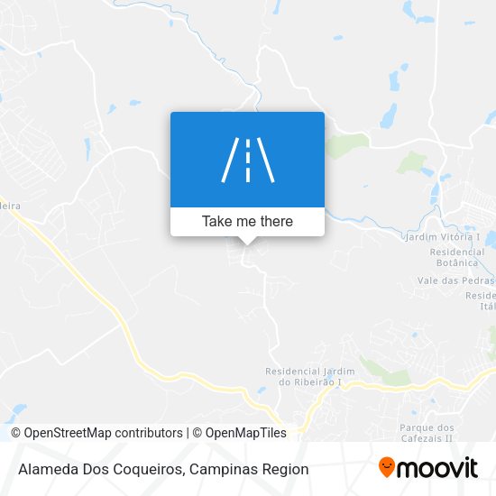 Alameda Dos Coqueiros map