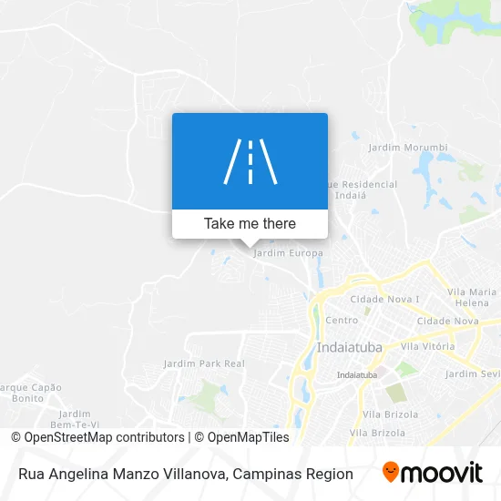 Rua Angelina Manzo Villanova map