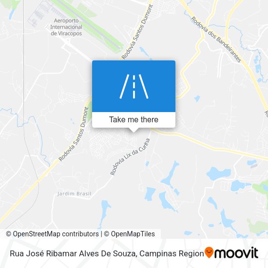 Rua José Ribamar Alves De Souza map