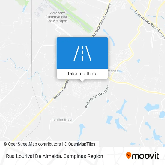 Rua Lourival De Almeida map