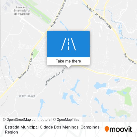 Estrada Municipal Cidade Dos Meninos map