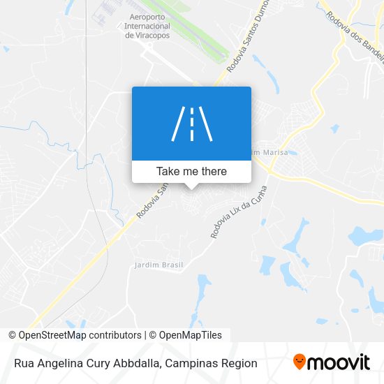 Rua Angelina Cury Abbdalla map