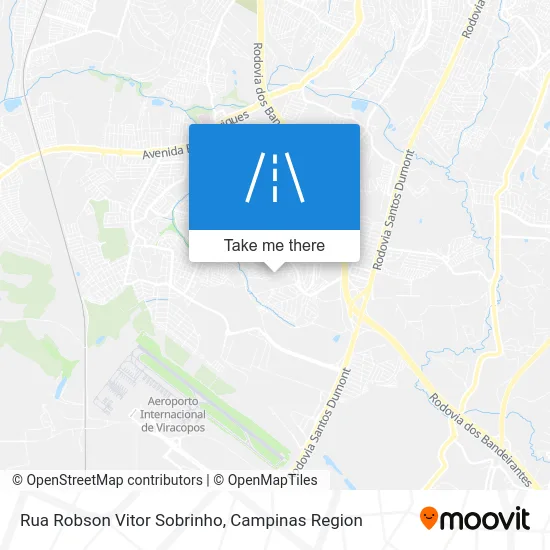 Rua Robson Vitor Sobrinho map