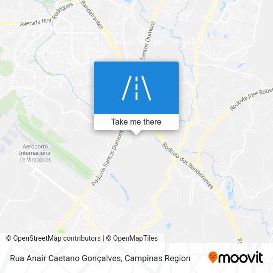 Rua Anair Caetano Gonçalves map