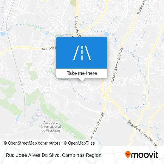 Rua José Alves Da Silva map