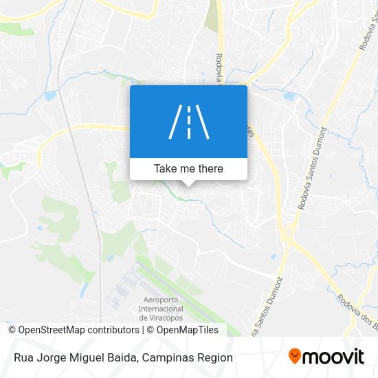 Rua Jorge Miguel Baida map