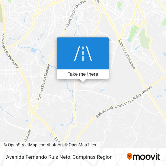 Avenida Fernando Ruiz Neto map