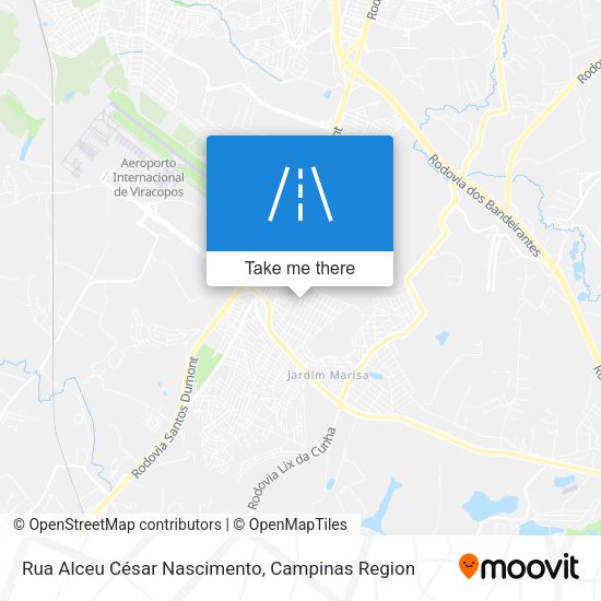 Rua Alceu César Nascimento map