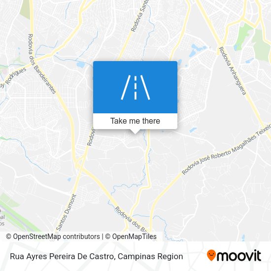 Rua Ayres Pereira De Castro map