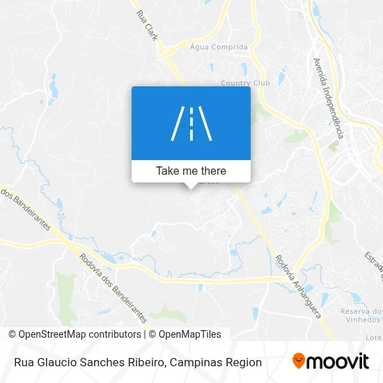 Rua Glaucio Sanches Ribeiro map