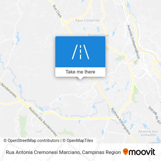 Rua Antonia Cremonesi Marciano map