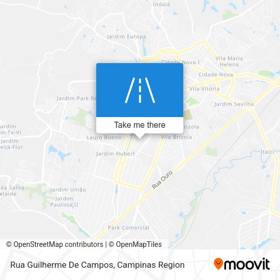 Rua Guilherme De Campos map