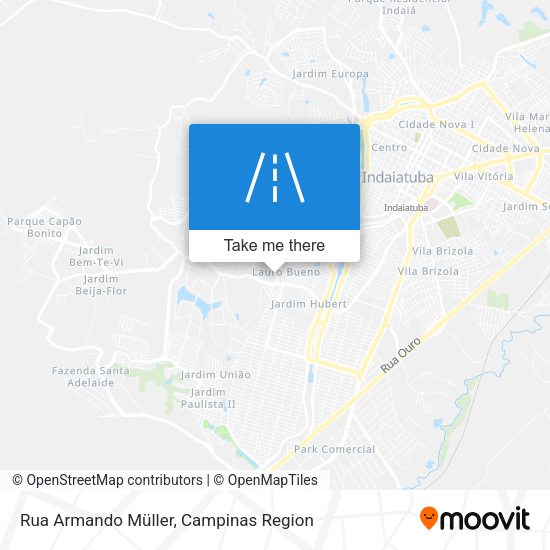 Rua Armando Müller map