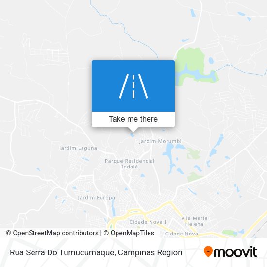 Rua Serra Do Tumucumaque map