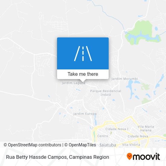 Rua Betty Hassde Campos map