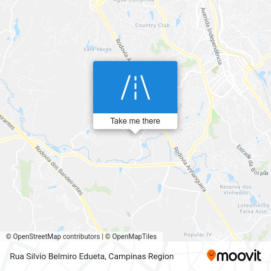 Rua Silvio Belmiro Edueta map