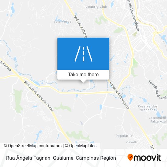 Rua Ângela Fagnani Guaiume map