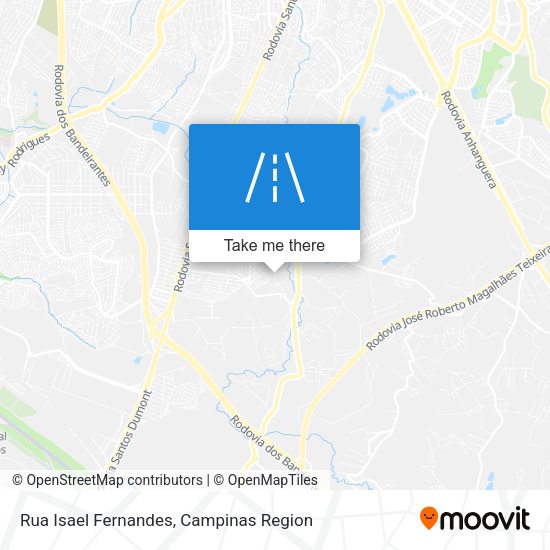 Rua Isael Fernandes map