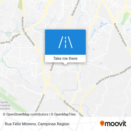 Rua Félix Moreno map