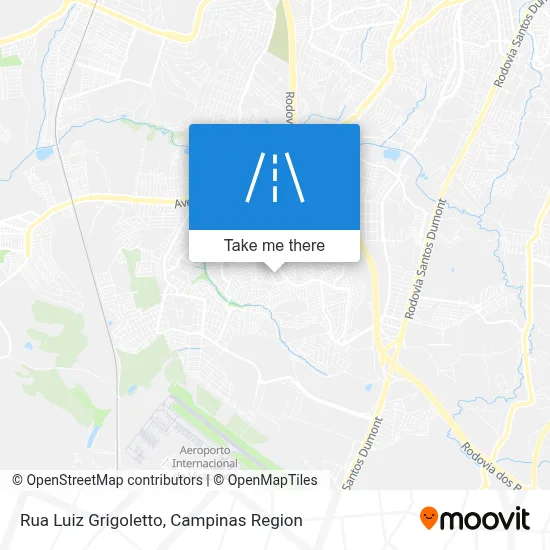 Rua Luiz Grigoletto map