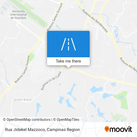 Rua Jidekel Mazzoco map