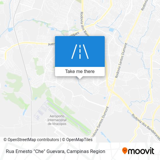 Rua Ernesto "Che" Guevara map