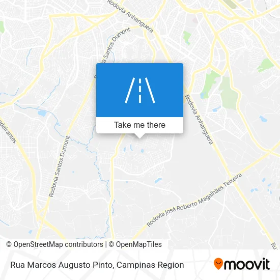 Rua Marcos Augusto Pinto map