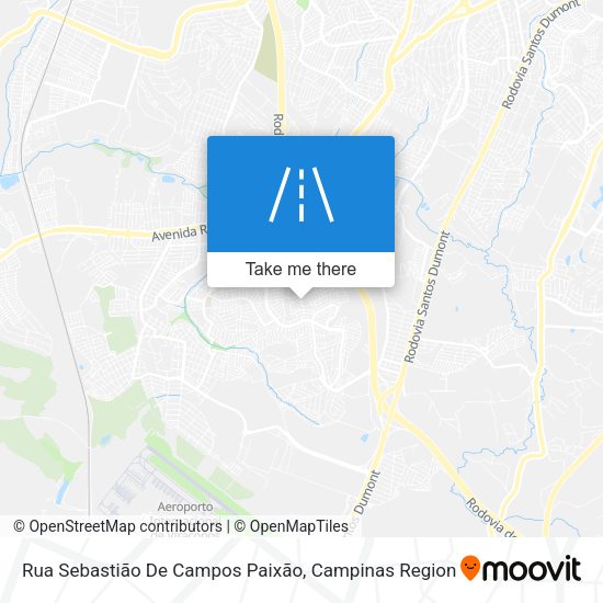 Rua Sebastião De Campos Paixão map