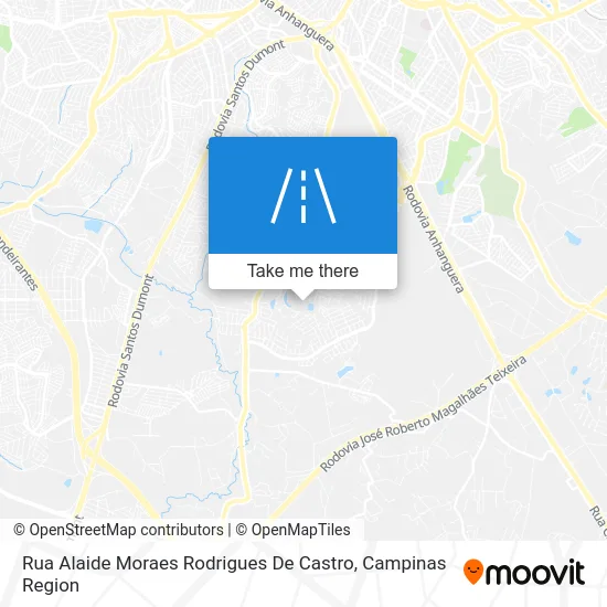 Rua Alaide Moraes Rodrigues De Castro map