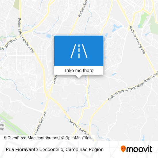 Rua Fioravante Cecconello map