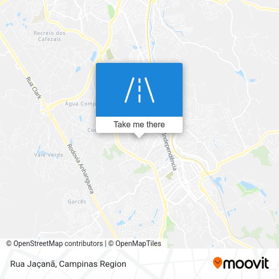 Rua Jaçanã map