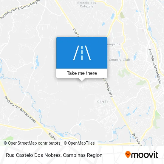 Rua Castelo Dos Nobres map