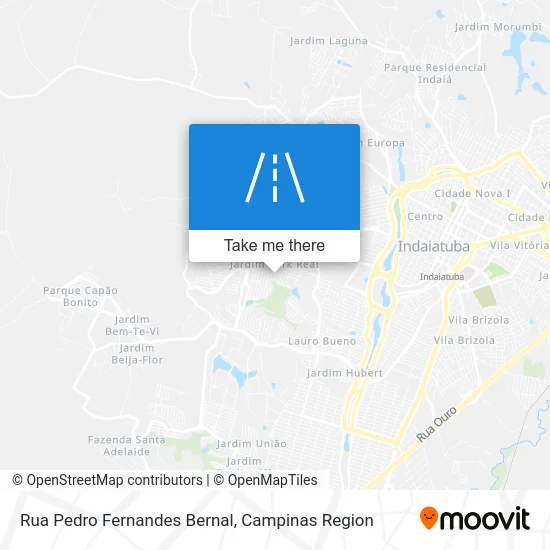 Rua Pedro Fernandes Bernal map