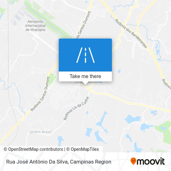 Rua José Antônio Da Silva map