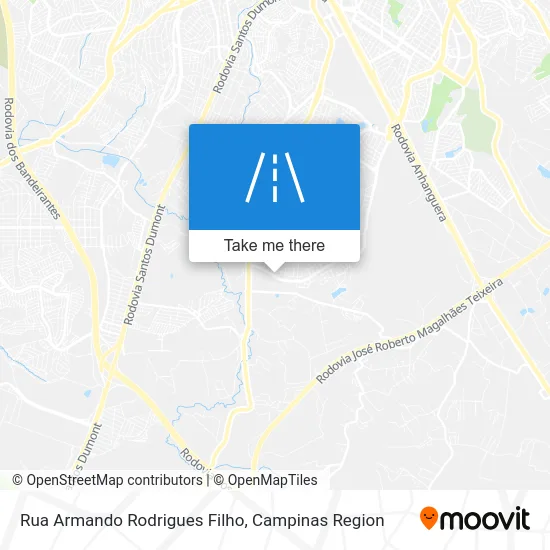 Rua Armando Rodrigues Filho map