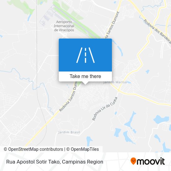 Rua Apostol Sotir Tako map