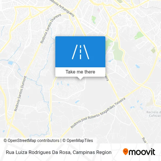 Rua Luiza Rodrigues Da Rosa map