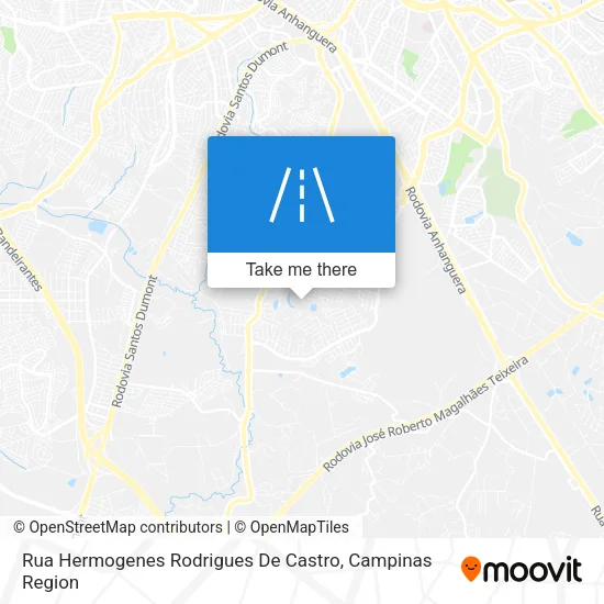 Rua Hermogenes Rodrigues De Castro map