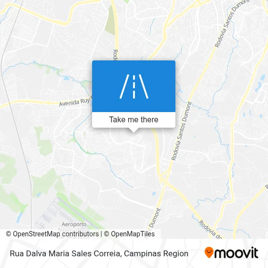 Rua Dalva Maria Sales Correia map