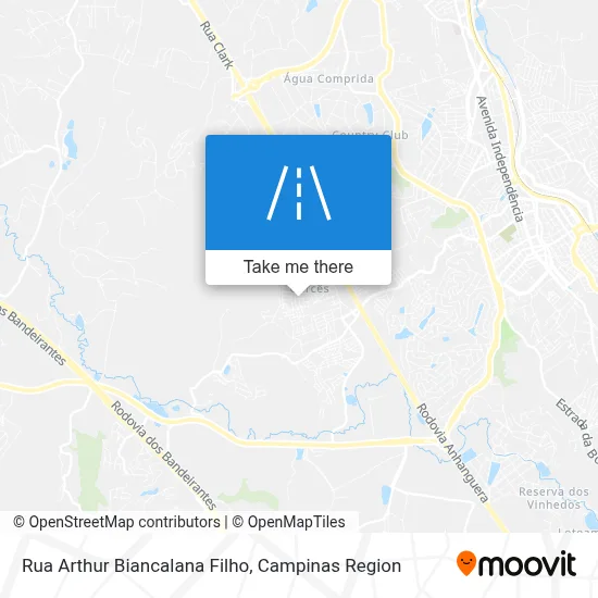 Rua Arthur Biancalana Filho map