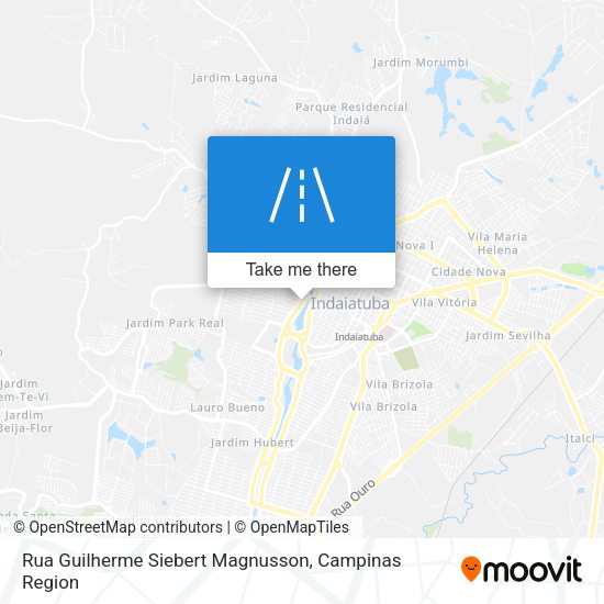 Rua Guilherme Siebert Magnusson map