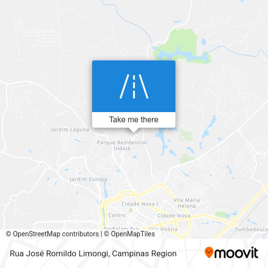 Rua José Romildo Limongi map