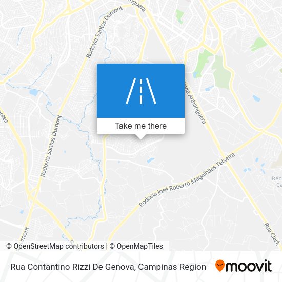 Rua Contantino Rizzi De Genova map