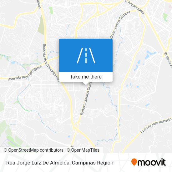 Rua Jorge Luiz De Almeida map