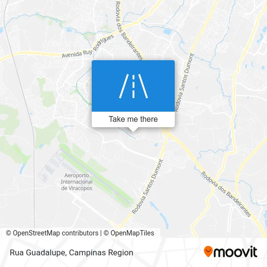 Rua Guadalupe map