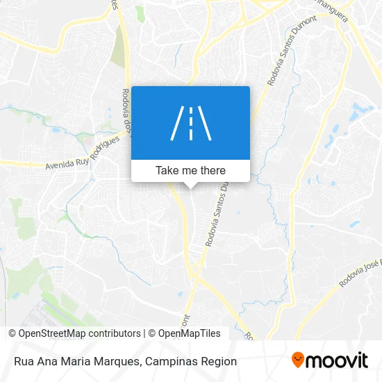 Rua Ana Maria Marques map