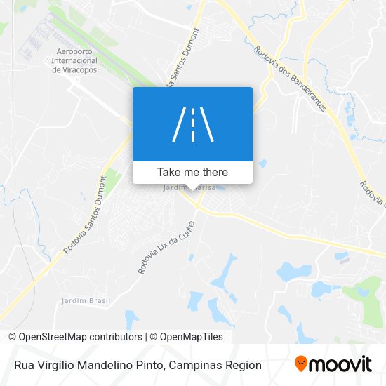 Rua Virgílio Mandelino Pinto map